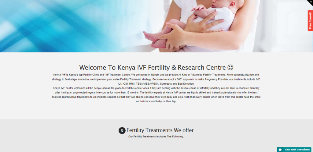 BEST IVF CENTRE IN KENYA 